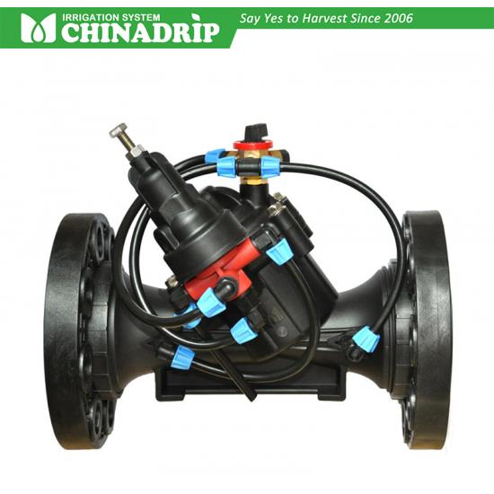 China Pressure Reducing Valve (With Manual Three-way Valve) 3Flange (Dn80) Fabricante
        