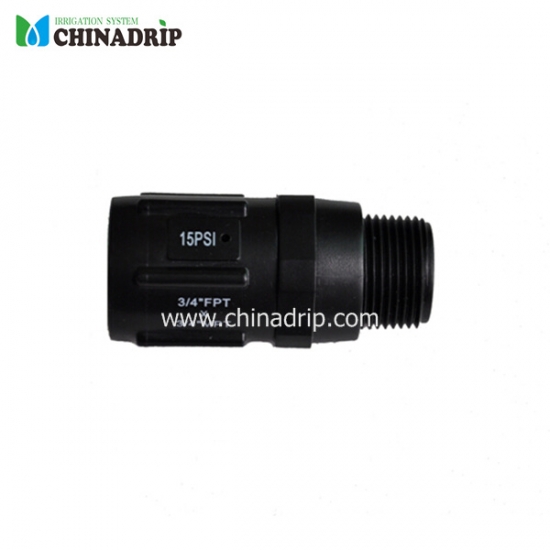 pressure reducer with pipe thread 3/4