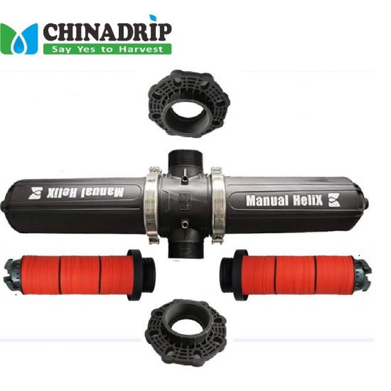 4 INCH Agricultural Drip Irrigation System Manual Double Disk Filter 普通编辑 [公众号@运营有数 ] Agricultural Water Filter Disc Filter For Drip Irrigation Double Disk Filter