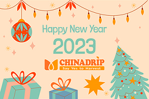 Aviso de vacaciones de año nuevo chino de Chinadrip.